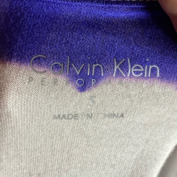 Calvin Klein Performance Tie Dyed Top - Picture 5 of 7
